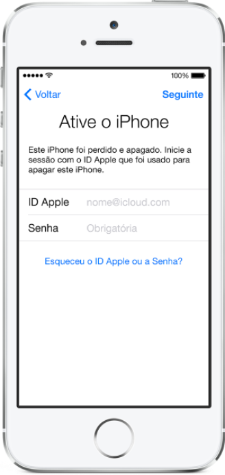 Aplicativos como o "buscar iPhone", da Apple, são usados para rastrear o celular roubado 