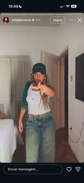 A ex-BBB Giovanna Pitel