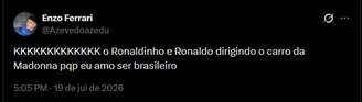 Web reage ao show de intervalo da final da Copa do Mundo — Reprodução/X